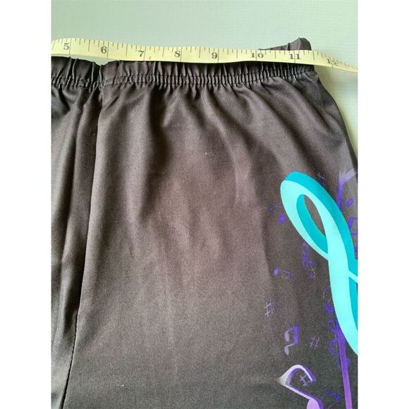 Women's Music Note Print Leggings Multicolor Size L Casual‎ - Picture 7 of 13